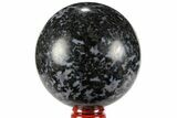 Polished, Indigo Gabbro Sphere - Madagascar #96002-1